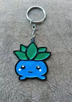 Oddish keychain