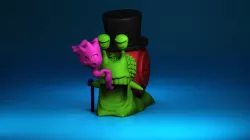 One Piece- Brook -Den den mushi