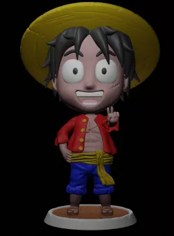 One Piece- Monkey D Luffy - Chibi