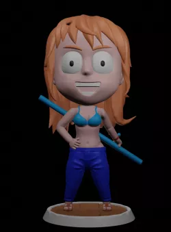 One Piece- Nami - Chibi