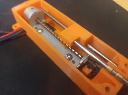 Optical drive linear actuator V2 - with integrated limit switches