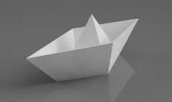 Origami Paper Boat