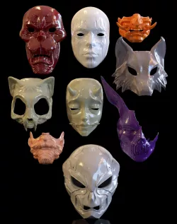 pack of 9 assorted masks