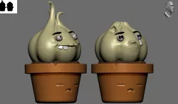 Plant vs Zombie - Garlic