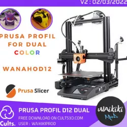 Profil Prusa Dual Color for Wanhao D12