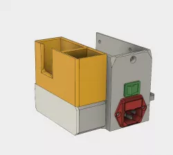 Prusa i3 PSU Cover Upgrade (+ Pi3 & +Relay)