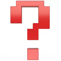Question Pixelated Symbol