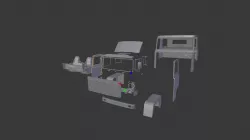 RC truckk cab model 141