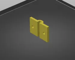 Rigid wire mesh wall mount