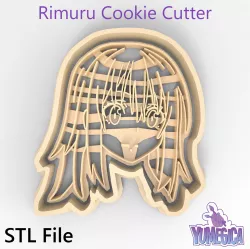 Rimuru Tempest from “That Time I Got Reincarnated as a Slime” Cookie Cutter - STL file