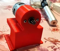 RS550 DC motor 12V mount