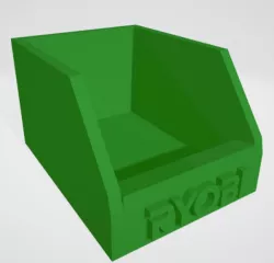 Ryobi Themed Accessory Bin