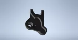 Shimano XT/SLX brake level piston guide left bottom