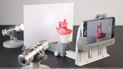Smartphone Photo Studio for #3DBenchy and tiny stuff