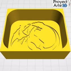 Soap or candle mold - Charmander