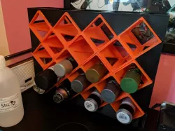 Spray Paint Storage Rack
