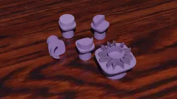 Stamp for ceramics - Moon Phases