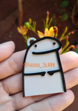 Sticker keychain