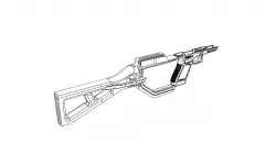 STOCK FOR GLOCK 19,18