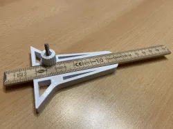 Streichmaß für Meterstab | Marking Gauge for meter stick