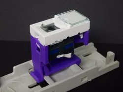 Support for modular RJ45 equipment / Support modulaire Mosaic Legrand