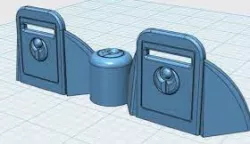 Tau Barricade For WarHammer 40K Tabletop