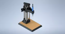 Threaded insert press