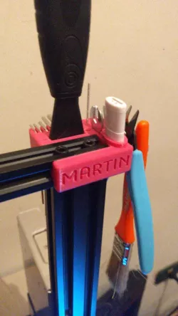 Tool holder module ENDER 3 and 3 PRO stl sldprt editable