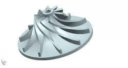 Turbo impeller