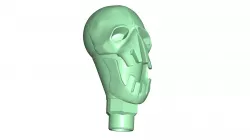 Valve caps skull car