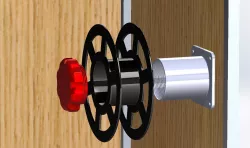 Wire spool holder