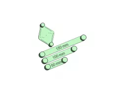 Woodworking Scriber Gauge Fixture Measure Line Ruler Doweling Jig Drill Guide Drilling Hole Connection Center Gauge Measurement