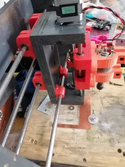 Z axis and X axis base to be screwed to mdf or wood for CNC