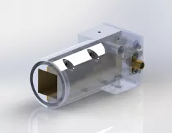 10 GHz (3cm) Amateur Band EME Septum Feed Antenna Aperture