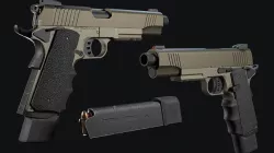 1911  R32 Sandstorm Army Armament 3D model
