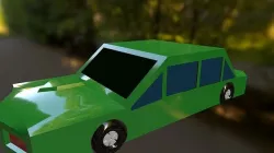 3d Model Car low-poly Low-poly 3D model