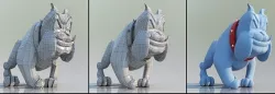 3d Model Dog 3D model