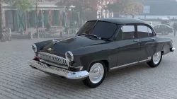 3D Model Gaz 21 Volga  3D model