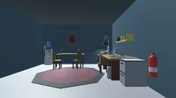 9t5 Low Poly Office Low-poly 3D model