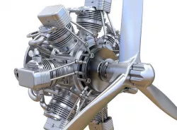 Aircraft Engine 3D model