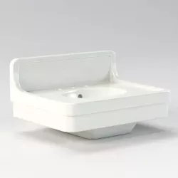 Alden Fine Fire Clay Lavatory Sink 3D model