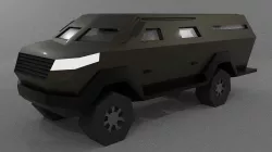 Armoured Personnel Carrier 3D model