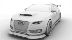 Audi Modified Car 3D model