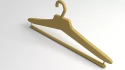 Bar Clothes Hanger 3D model