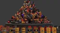 Barrel Pack - 60 Barrels Low-poly 3D model