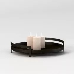 Barrett Cast Candle Trays 3D model