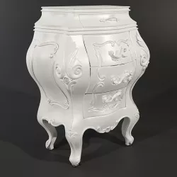 bedside table 3D model