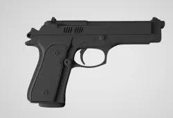 Beretta M9 3D model