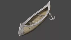 Canoe 3D model