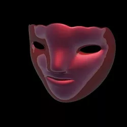 Carnival Mask 4 3D model